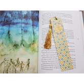 Patterned boekenlegger Bismillahi Arrahmani Arraheem met kwastje voor islamitisch boeken
